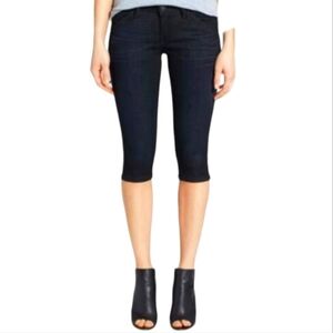 🆕️True Religion Tawny Skinny Capri Black Jeans. Women's Size: W24x17L.